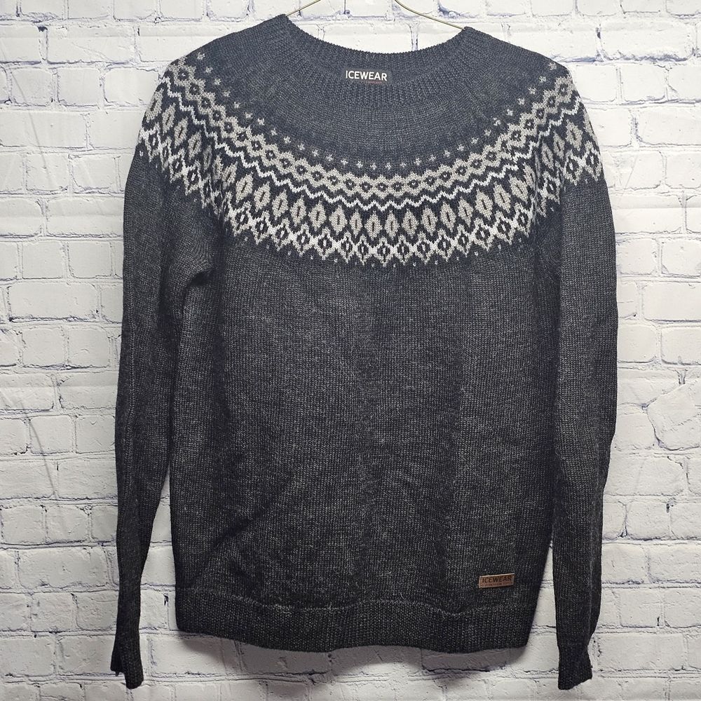 Merino Wool Nordic Sweater by Icelandic brand Icewear